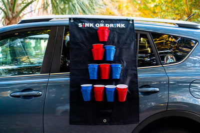 Sink or Drink Hanging on Car