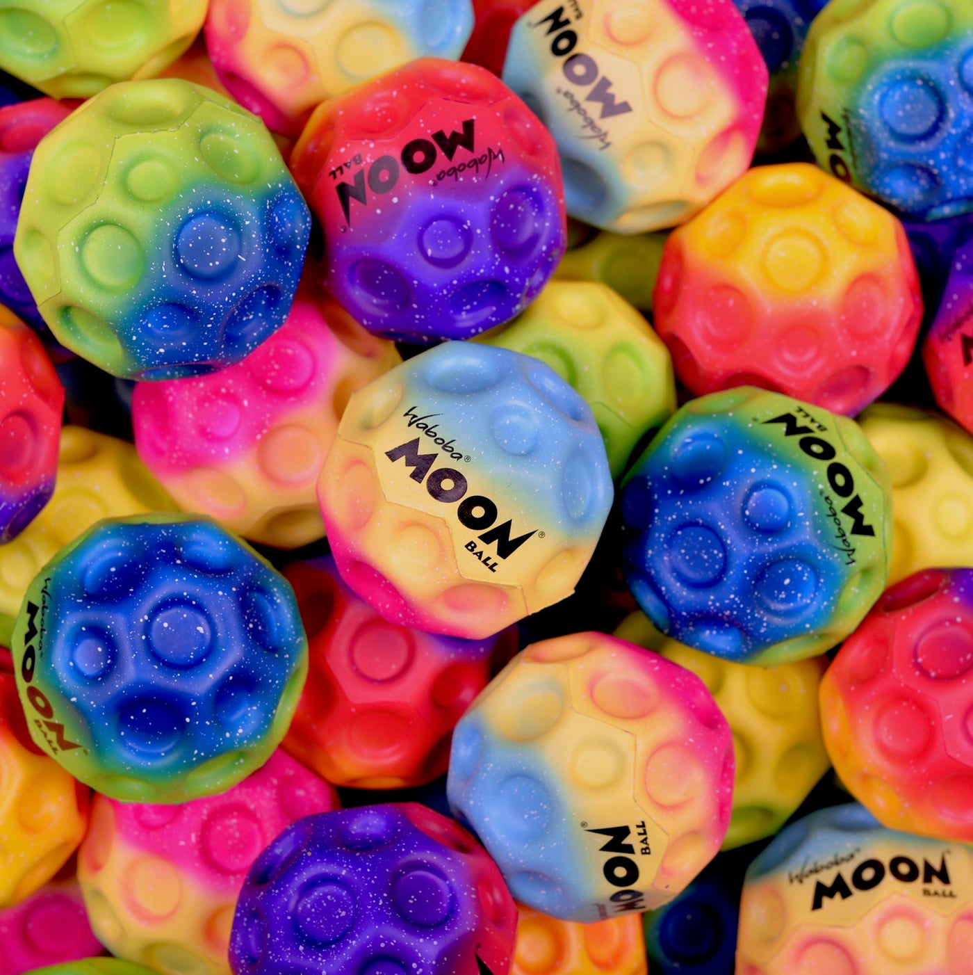 Rainbow Moon Balls